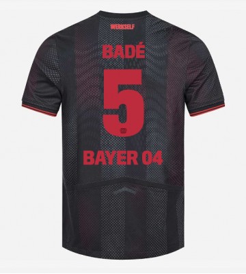 Bayer Leverkusen Loic Bade #5 Replika Hjemmebanetrøje 2025-26 Kortærmet